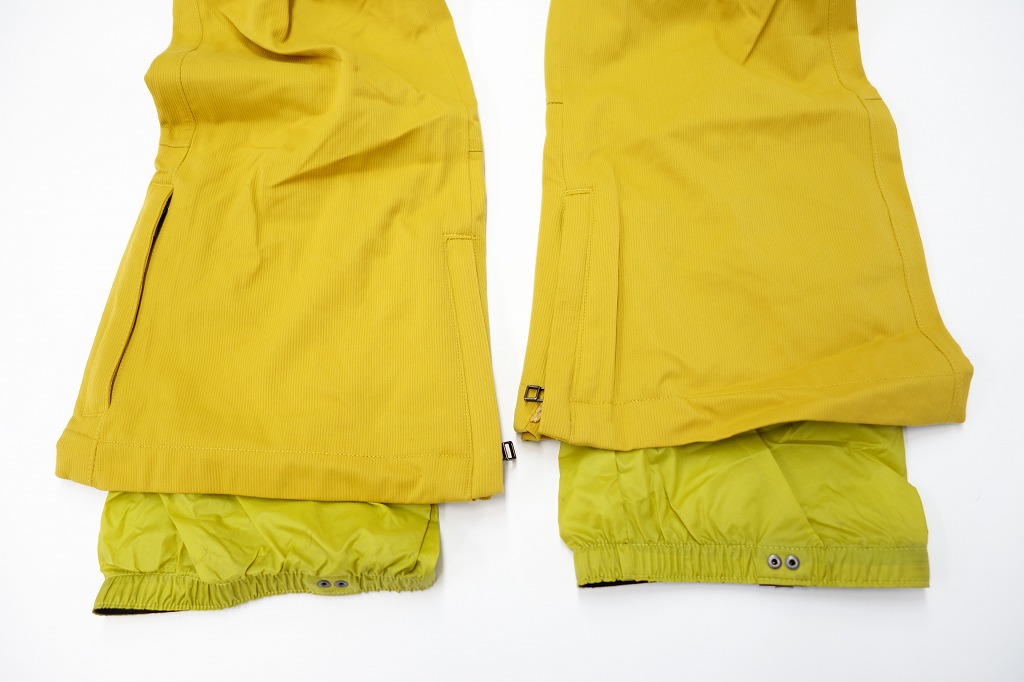 展示品 15/16 BURTON バートン スノーボード パンツ レディース Sサイズ スノボ 黄色 zippy BURTON 中古 15&frasl;16 FV PROCESS 3D