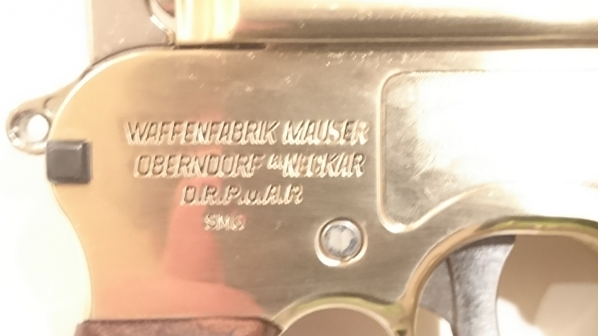 マルシン 徳國製 モーゼル M712 金属製 モデルガン mauser
