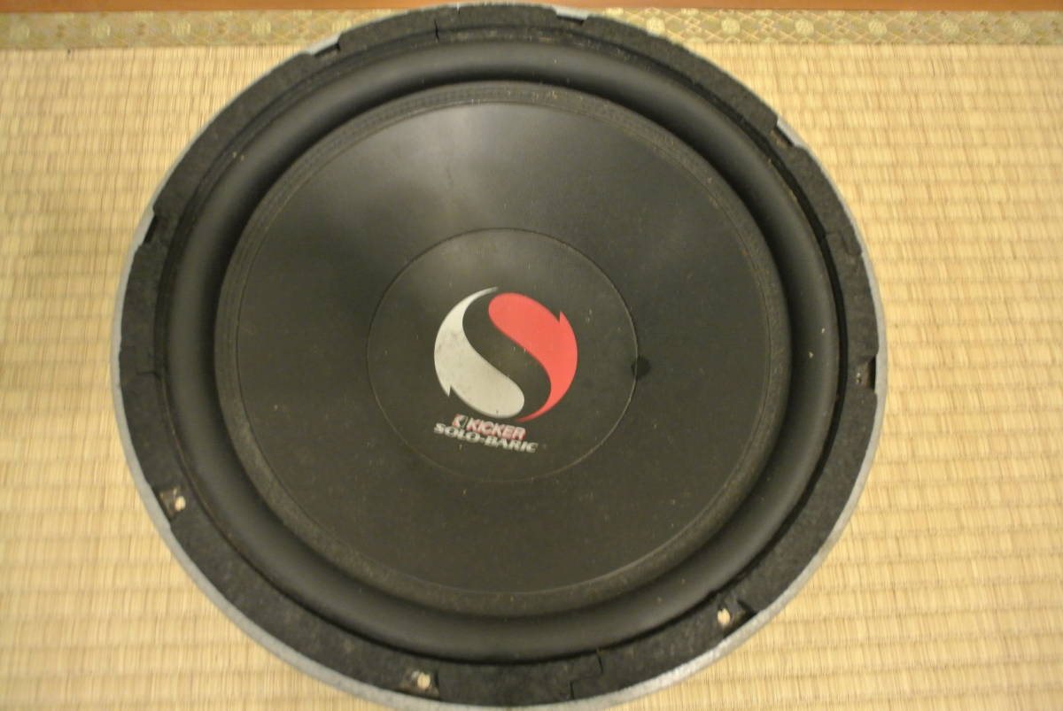 KICKER SOLOBARIC キッカー ソロバリック S12C Kicker Solo-Baric