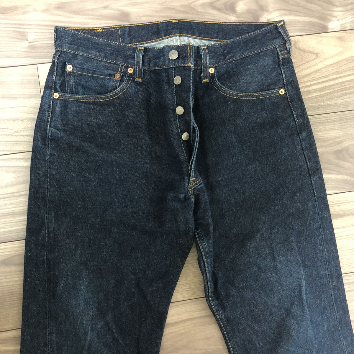 リーバイス501 米国製 W34 L36 濃紺 Levi