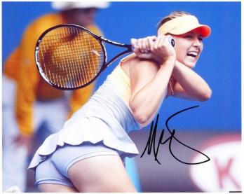 元女子テニス チャンピオン　マリア シャラポワ　直筆サイン入りフォト 元女子プロテニス選手 マリア・シャラポワ 直筆サイン入り写真 j71