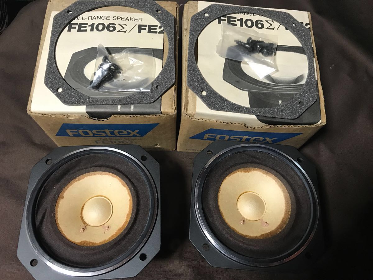 FOSTEX - FE106Σ フォステクス ペア Fostex FE106Σ搭載 Yahoo