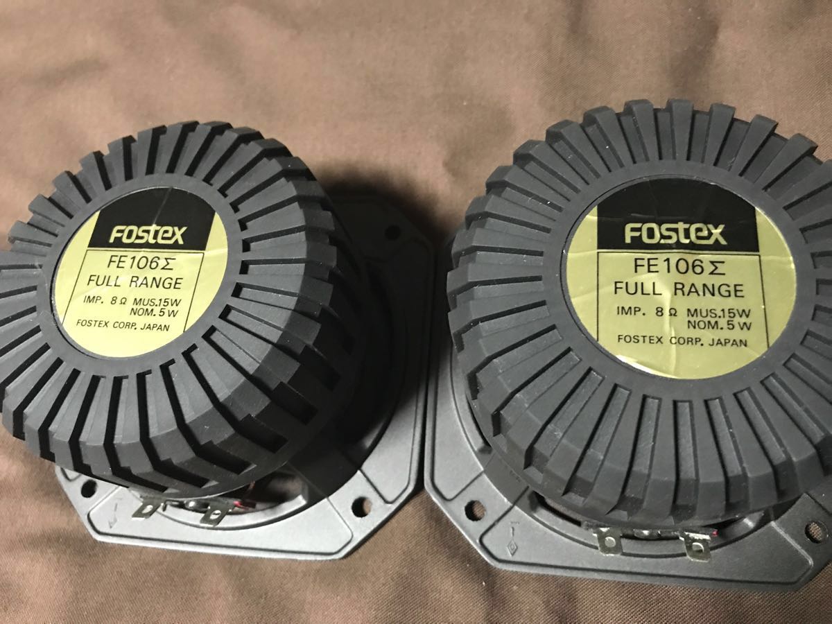 FOSTEX - FE106Σ フォステクス ペア Fostex FE106Σ搭載 Yahoo