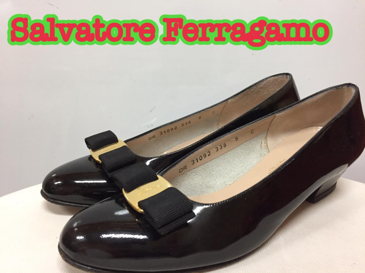 Salvatore Ferragamo サルヴァトーレ.フェラガモ パンプス ヒール 