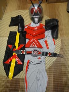 仮面ライダー響鬼 1/1 マスク コスプレ用 FRP製 とばさ