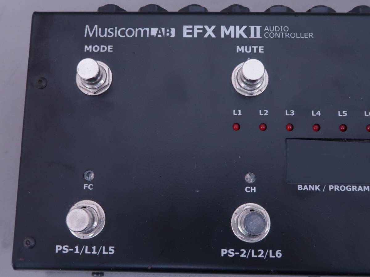 Musicom Lab EFX MKII スイッチャー ギター Musicom LAB EFX MK2