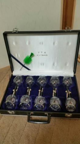 未使用品？』TT式ポンプ吸角器 吸い玉ガラス10個セット 治療器