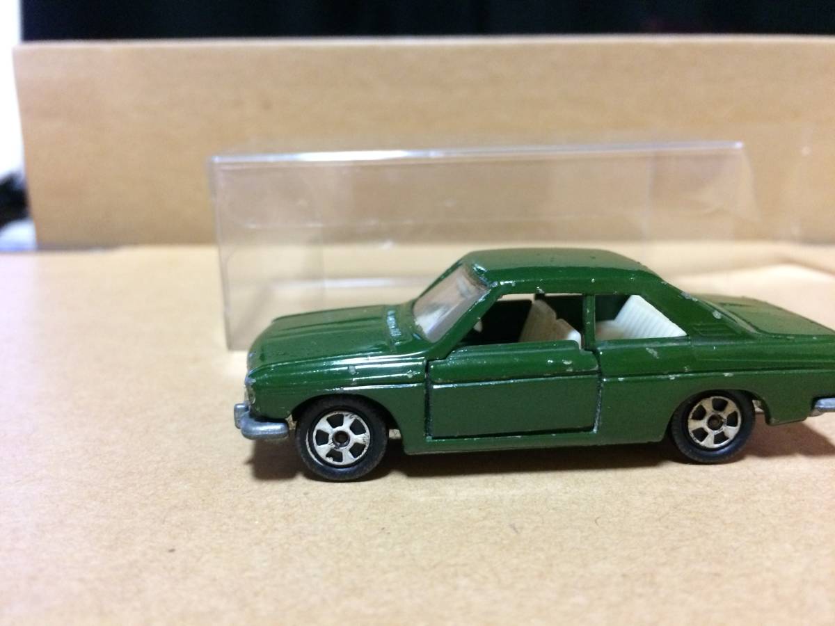 トミカ 黒箱 日本製 1-1 A ブルーバードSSSクーペ 箱無し トミカ