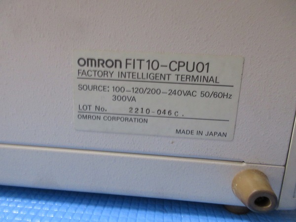OMRON FIT10-CPU01 PLC ラダー ジャンク品扱い OMRON FIT10-CPU01 PLC