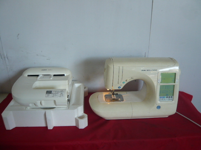 JUKI　ミシン　刺しゅう機　2点　5-11-5S