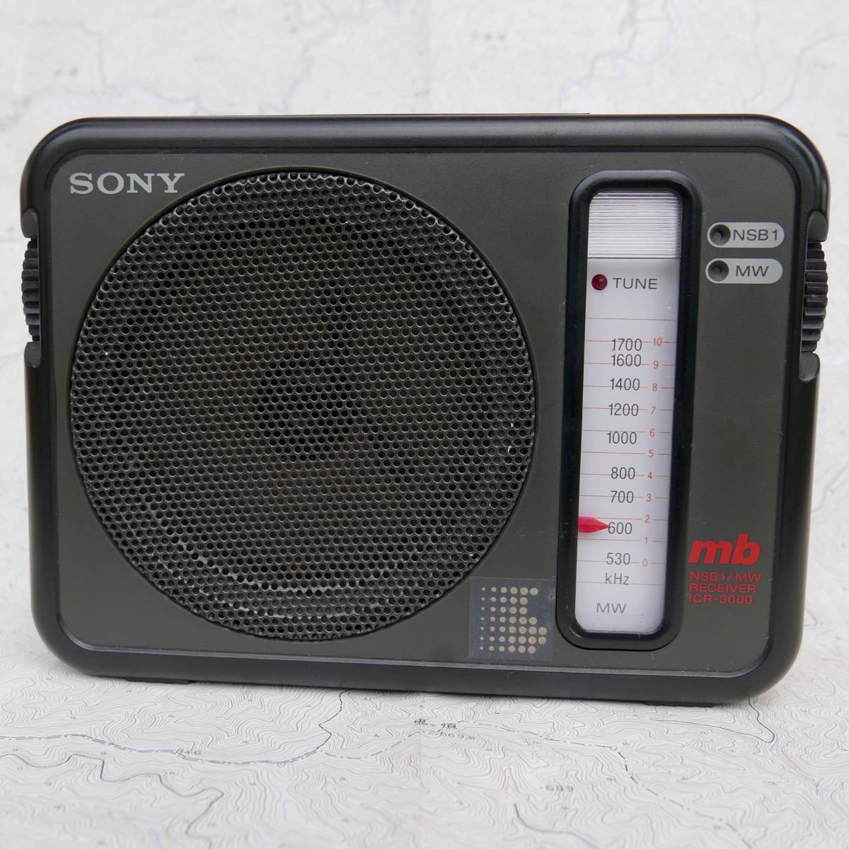 SONY ICR-3000 ミリバール 山ラジオ E045 SONY ICR-3000 山用ラジオ mb