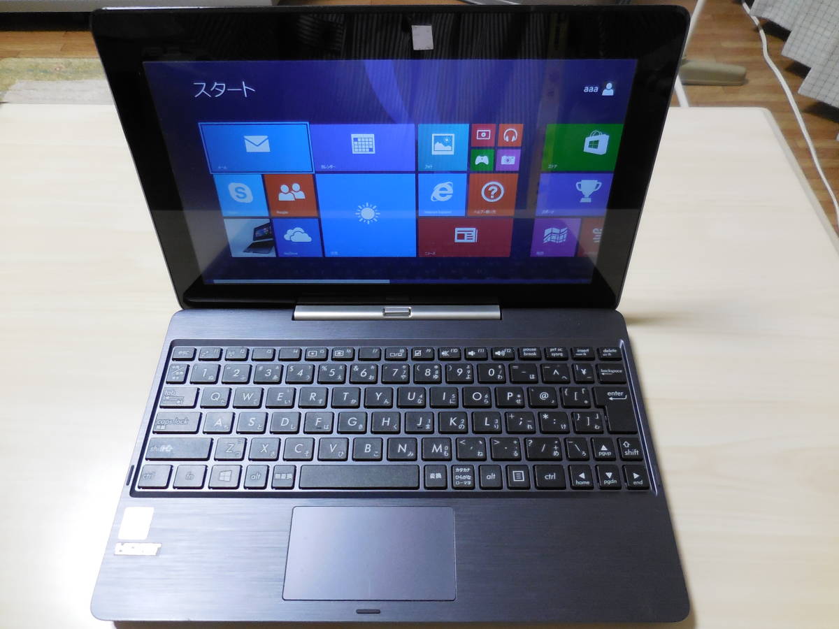 ASUS TransBook 美品T100TA-DK532GS ASUSの2in1パソコンです 2in1 