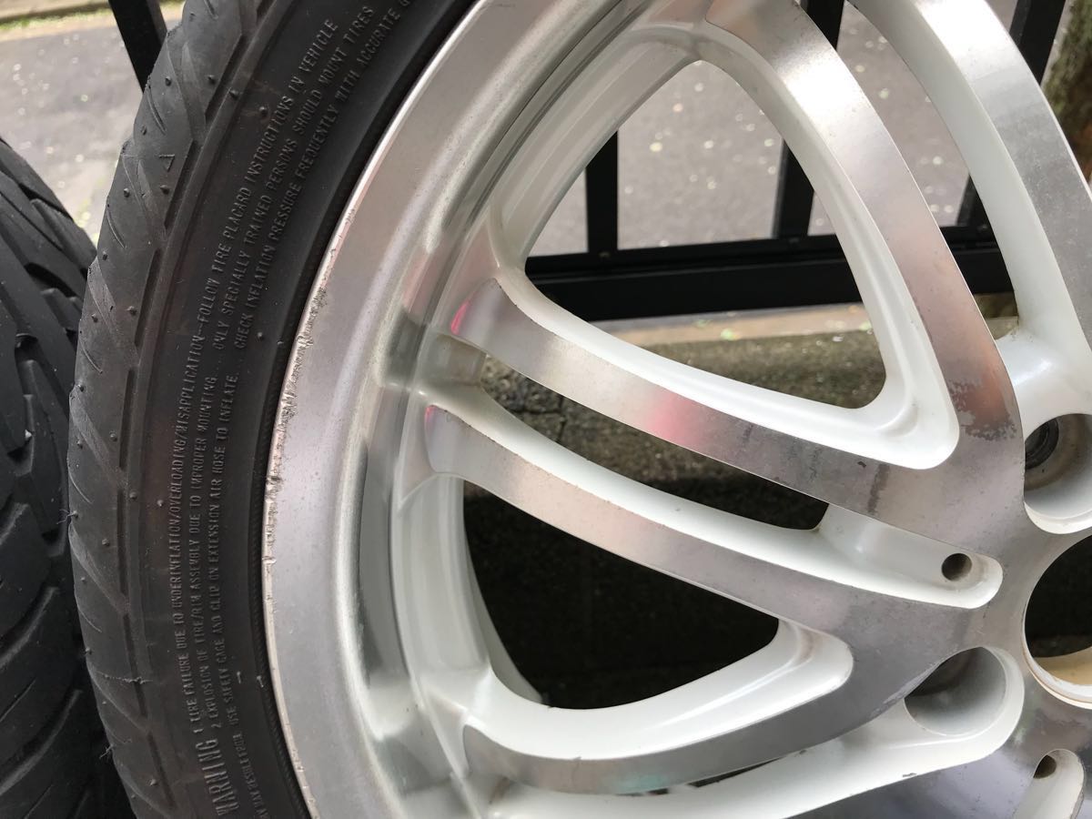ホンダフィット用 17インチ アルミホイール&タイヤ D.O.S