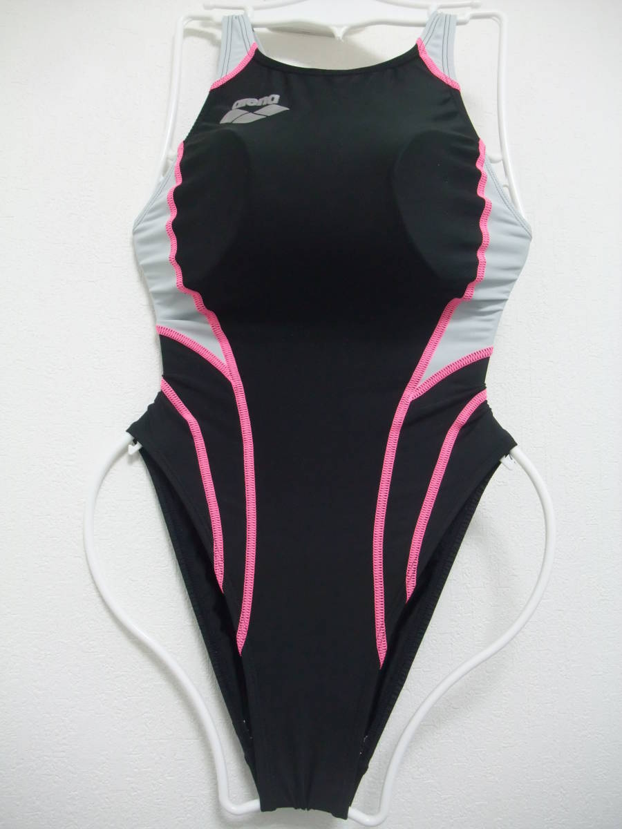 女子アリーナARENAスクール水着 ARN-75W 濃紺色+白色Oサイズ白箱