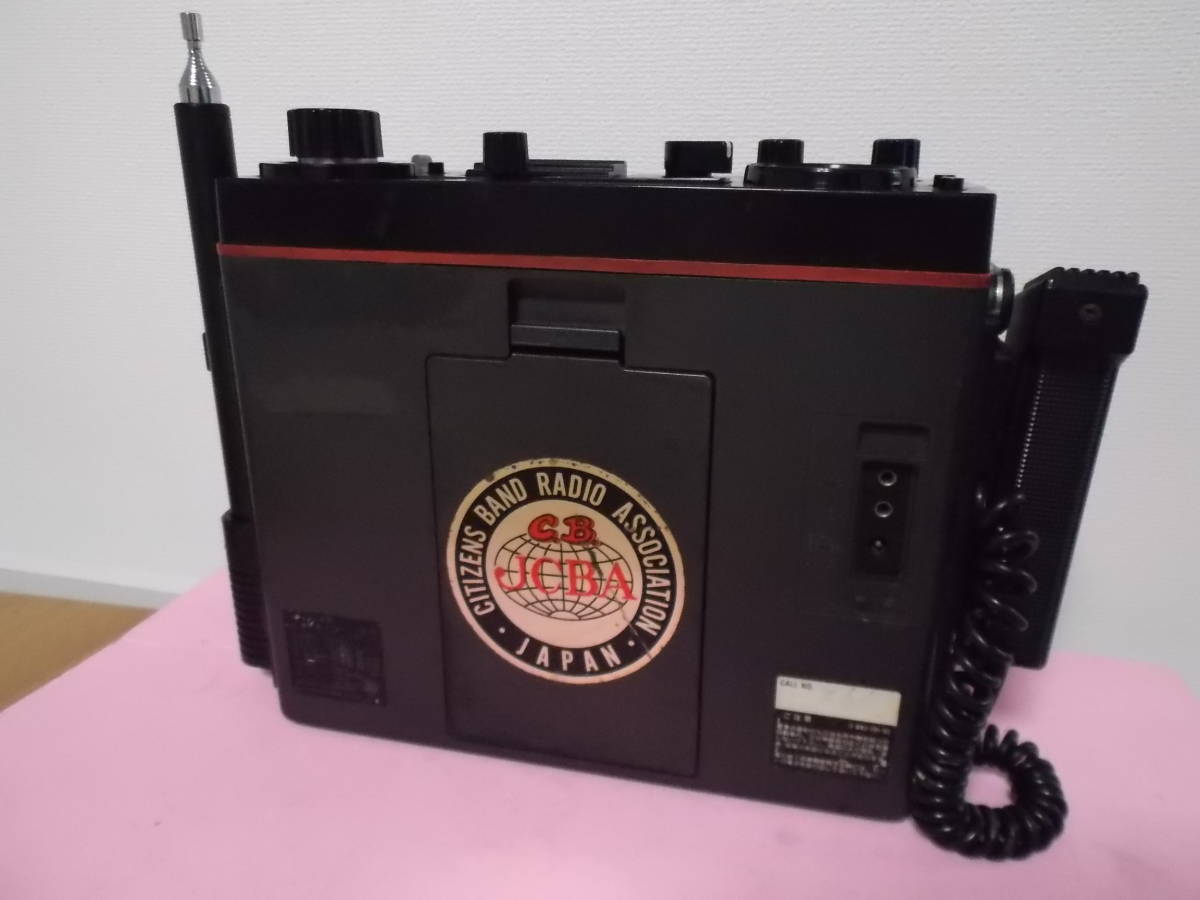 SONY ICB-R5 整備済 AMラジオ内蔵 市民ラジオ CB トランシーバー 8ch