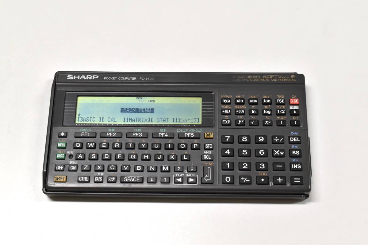 CASIO ポケコン FX-890P ジャンク CASIO FX-890P ポケコン CPU 16-Bit