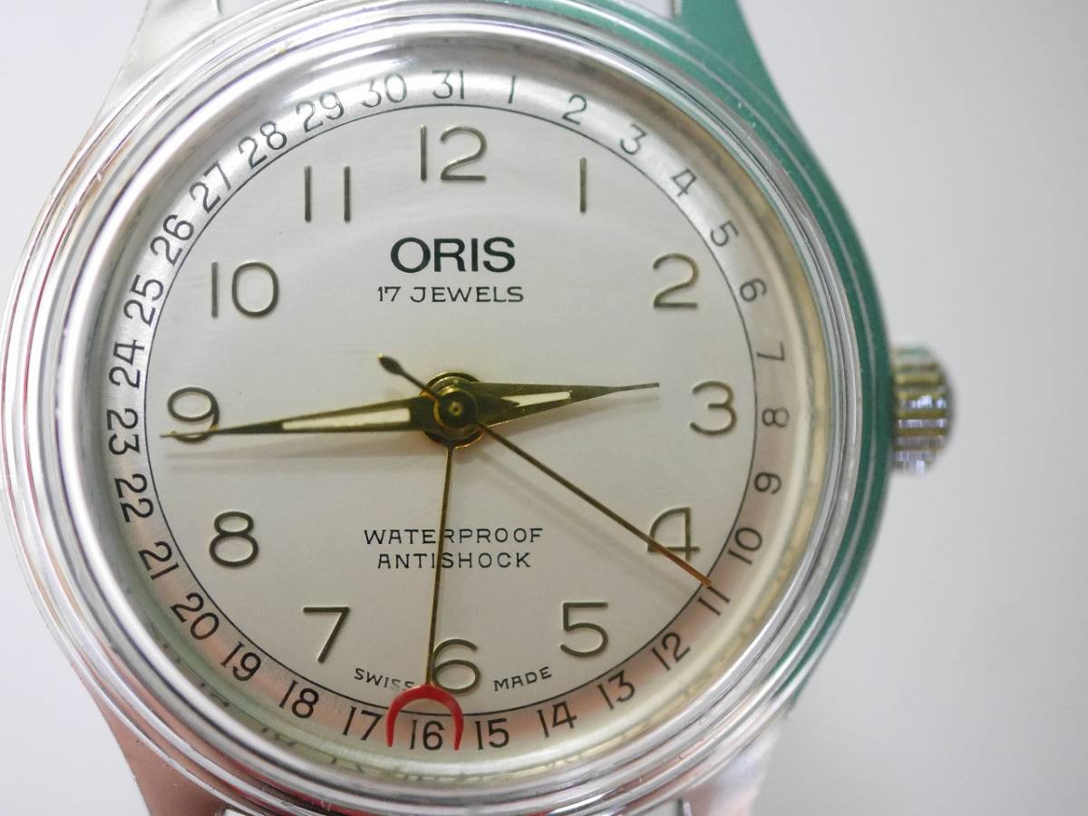 ORIS オリス ポインターデイト 302-7285B ラウンド ステップドベゼル 