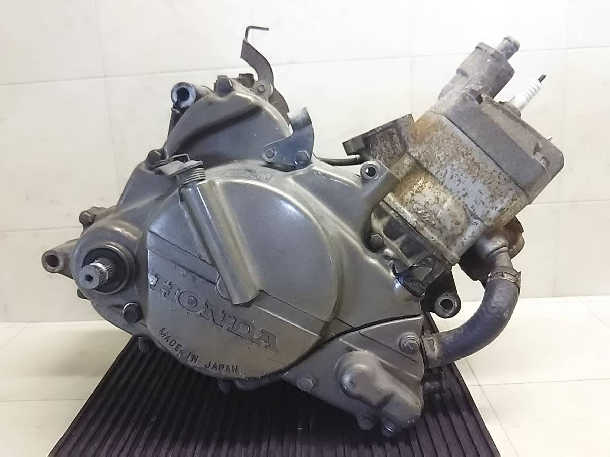 NSR80 前期型 実働 エンジン本体 HC06 オイルポンプ キックギヤ付き