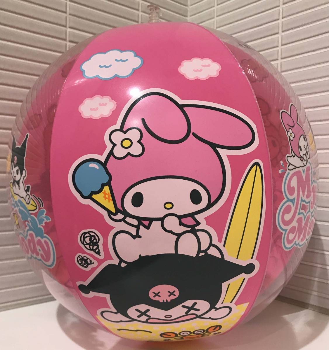 サンリオ2018-2】マリンレジャーのマイメロディーとクロミの ビーチ