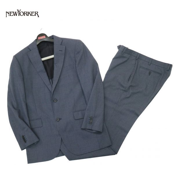 【定番人気，人気SALE】 NEWYORKER ニューヨーカー 春夏 ストライプ セットアップ スーツ Sz.A7 メンズ ビジネス c45tb164(男性用)｜売買されたオークション情報、yahooの商品情報をアーカイブ公開 - オークファン 男性用