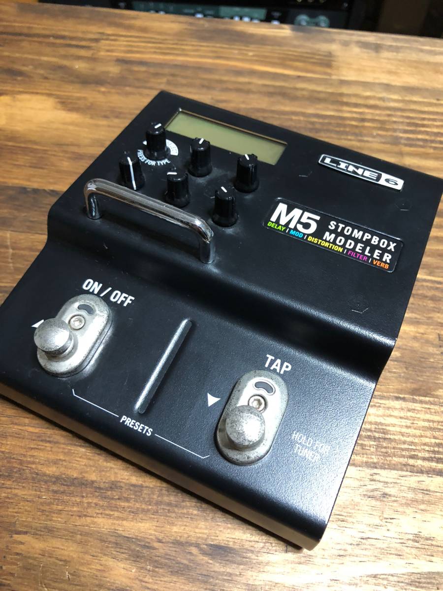 LINE6 M5 Stompbox Modeler + EX-1中古美品セット! LINE6 M5 Stompbox