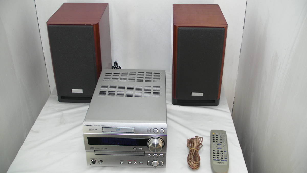 ☆52【送料無料】ONKYO オンキョー CD/MDコンポ FR－N9