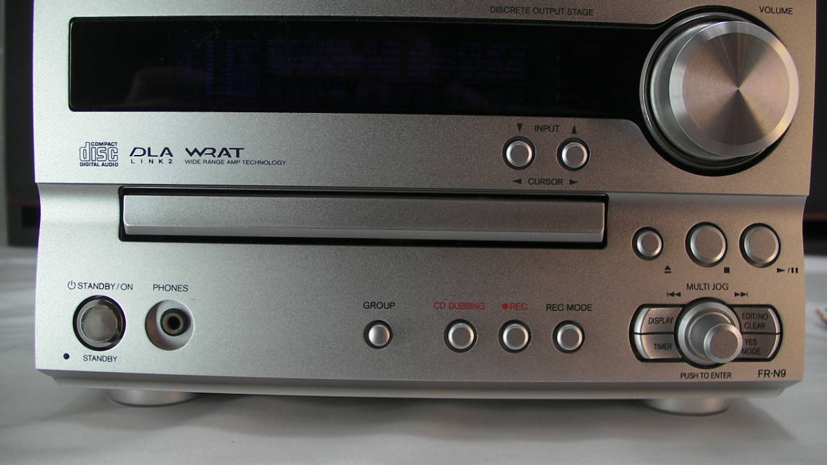 ☆52【送料無料】ONKYO オンキョー CD/MDコンポ FR－N9