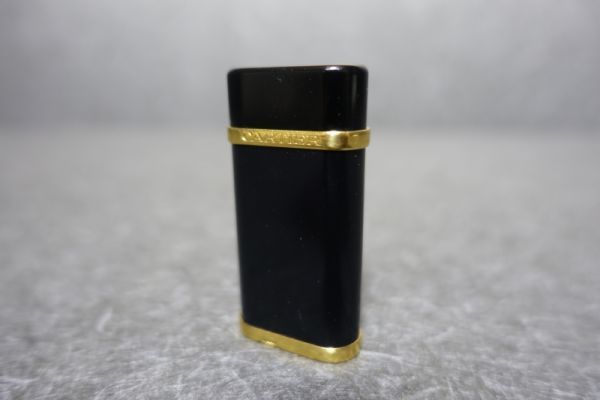 Cartier カルティエ ガスライター ブラック ゴールド F184 | ARA.GOV.AF