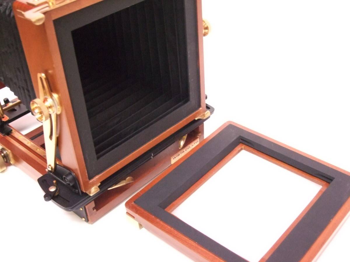 美品 ウイスタ Wista 45 フィールドカメラ フード付き