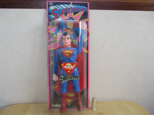希少☆当時物 1979 DC COMICS ジャンボ スーパーマン ソフビ 人形 検索