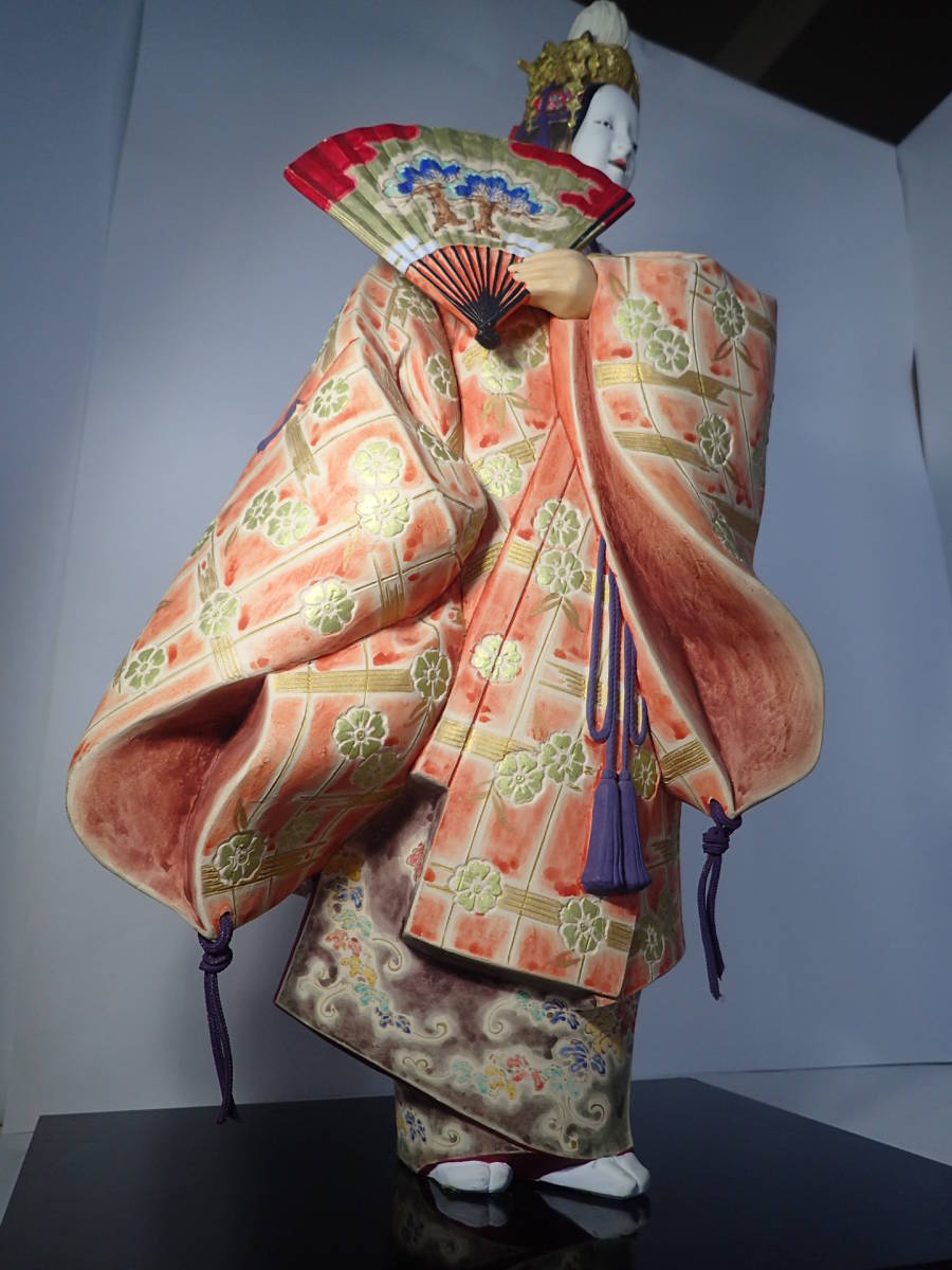 SALE，定番人気 博多人形 能物 能 松風 陶器 伝統工芸 日本人形 高さ約40㎝(日本人形)｜売買されたオークション情報、yahooの商品情報をアーカイブ公開 - オークファン その他