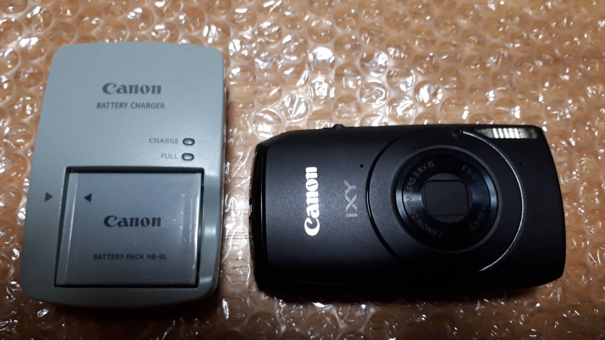 30S IXY30S デジタルカメラ Canon IXY 中古IXY (YL) (1000万画素／3.8 
