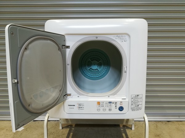 美品 TOSHIBA ED-45C 東芝 衣類乾燥機 4.5kg 11年製 動作品 ドライヤー