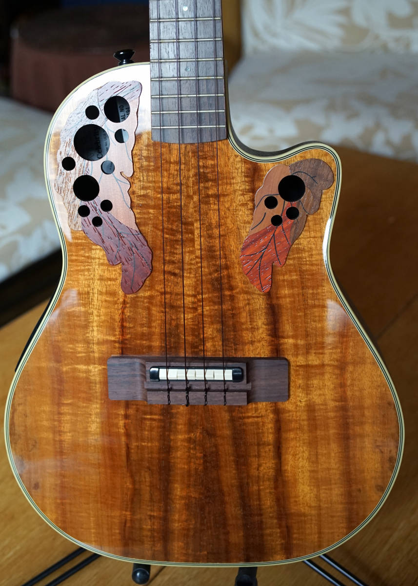 OVATION（オベーション）Celebrity UCS148 ハワイアンコア テナーウクレレ 
