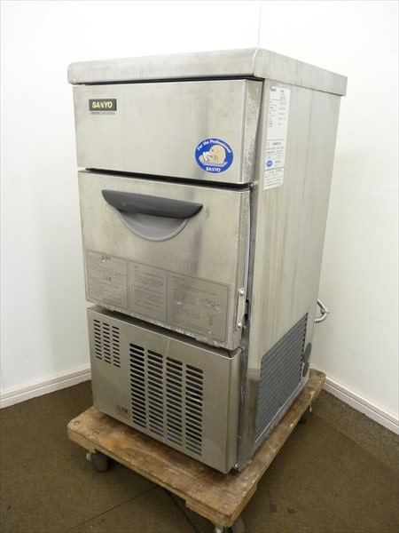 大阪発 製氷OK 三洋/SANYO/サンヨー☆全自動製氷機☆SIM-S28A 管