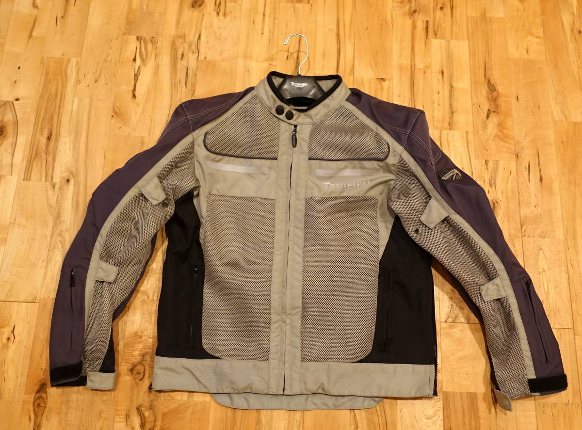【美品】TRIUNPH／トライアンフメッシュジャケット トライアンフ（TRIUMPH） アドベンチャー・メッシュ・ジャケット 美品