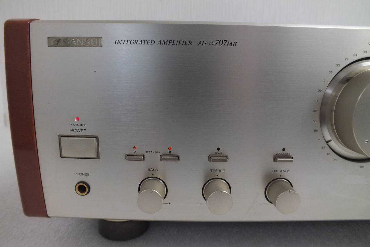 ☆SANSUI◇サンスイ プリメインアンプ AU-α707MR 動作OK インテグレー