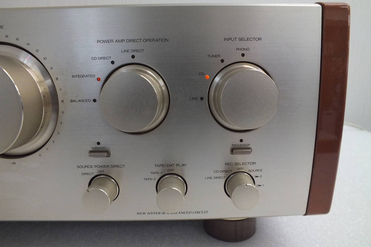 ☆SANSUI◇サンスイ プリメインアンプ AU-α707MR 動作OK インテグレー