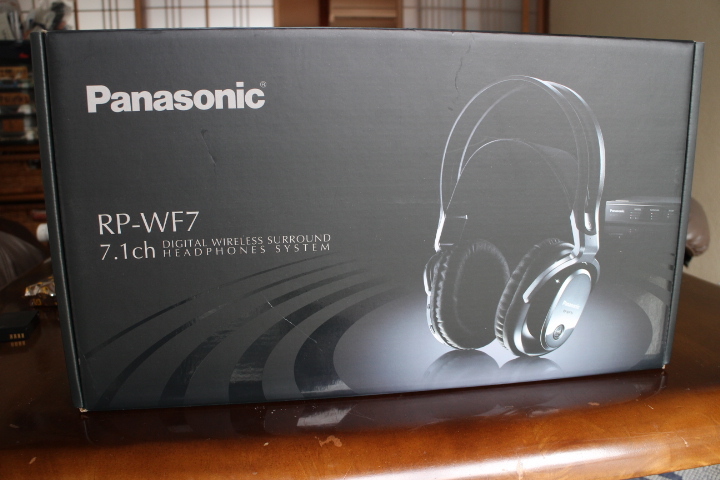 Panasonicワイヤレスヘッドホン PR-WF7-K 2.4GWi-Fi 7.1cH