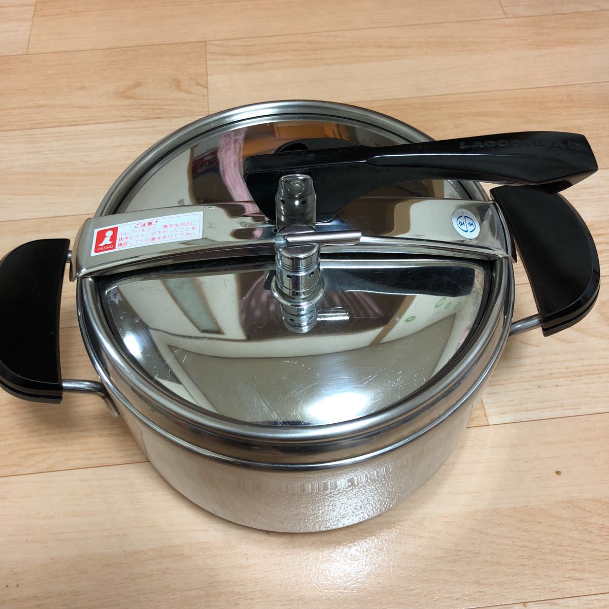 Lagostina ラゴスティーナ 両手 圧力鍋 24cm 6L？ イタリア製 【公式
