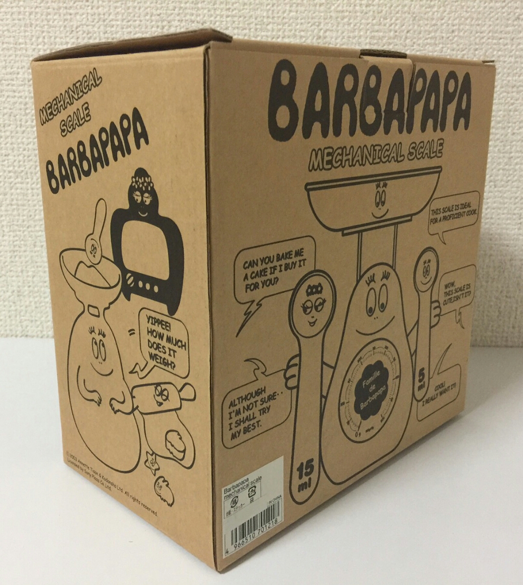 激レア 新品 バーバパパ キッチンスケール 計り バーバパパ BARBAPAPA