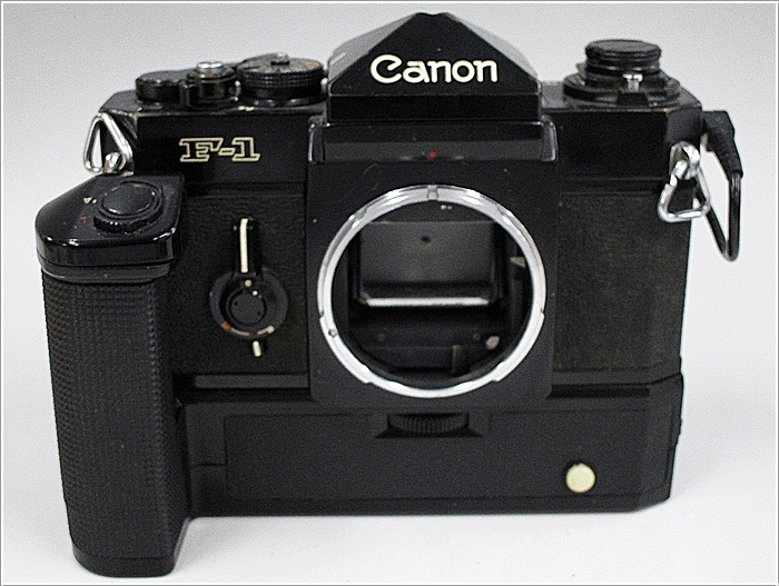 01 03-14908-21 ☆ Canon キャノン カメラ F-1 ブラックボディ レンズ