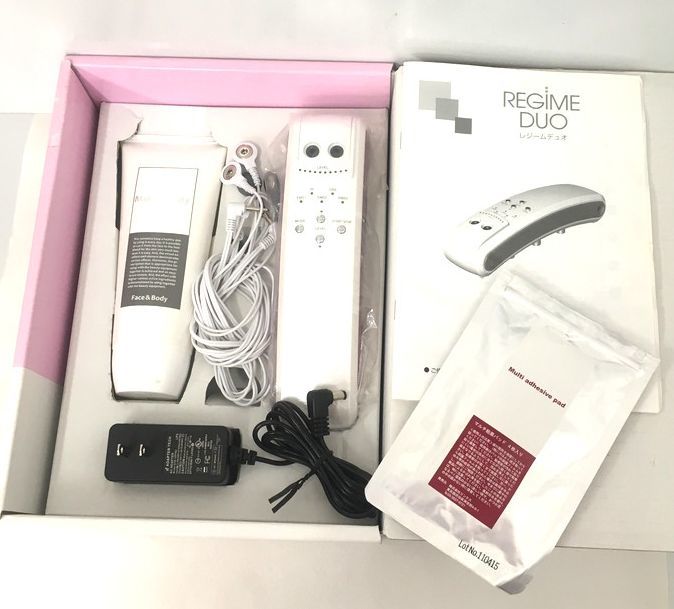 【美品】レジームデュオ ボディ用美容機器 ダイエット むくみケア マッサージ CRE CHEZ 1回1分置くだけ。リフトケア特化型美顔器。 | Beauty＜美容