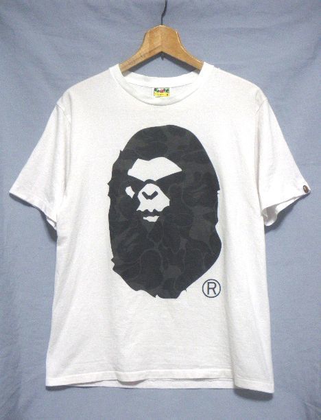 新作登場，セール A BATHING APE エイプ サル迷彩&times;大猿プリントＴ M ビックサル(Mサイズ)｜売買されたオークション情報、yahooの商品情報をアーカイブ公開 - オークファン 男性用