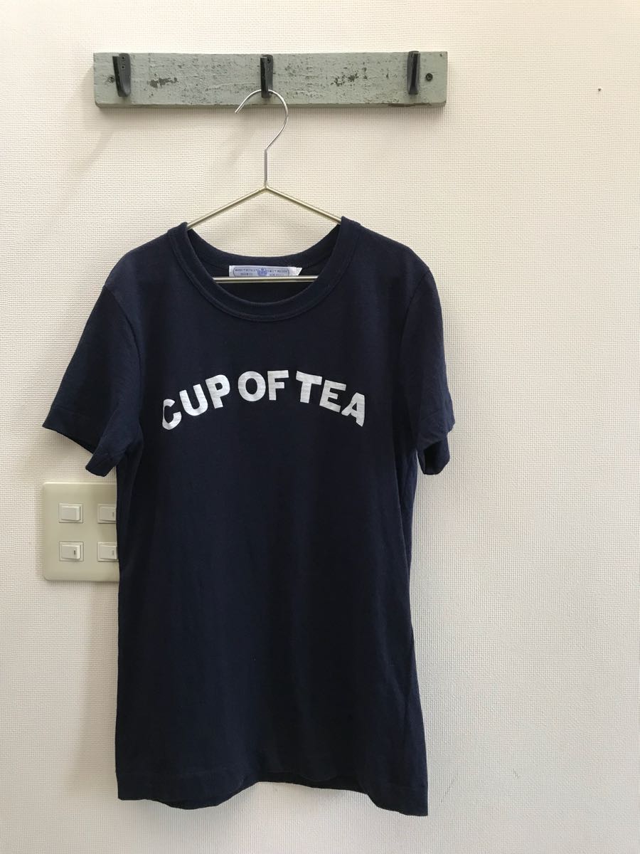 R&D.M.Co-オールドマンズテーラー☆CUP OF TEA T SHIRT 半袖ロゴT