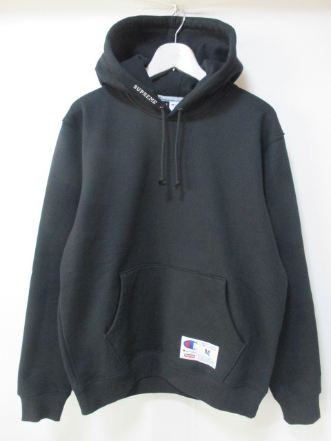 1円～ 新品 国内正規 Supreme×Champion チャンピオン 18SS Hooded  