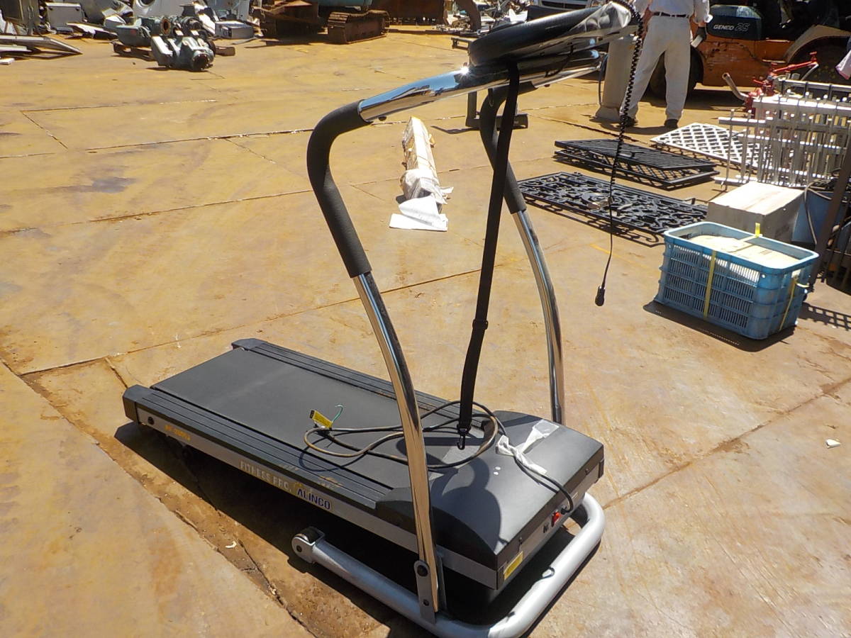 No966　100V　ルームランナー　ランニングマシン　アルインコ　AF-2800J　エクササイズマシン　ウォーキングマシン　家庭用　折り畳み中古_2