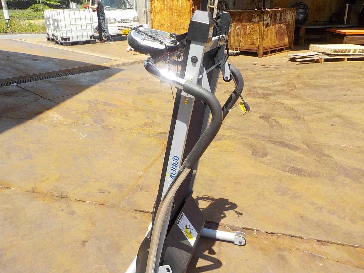 No966　100V　ルームランナー　ランニングマシン　アルインコ　AF-2800J　エクササイズマシン　ウォーキングマシン　家庭用　折り畳み中古_9