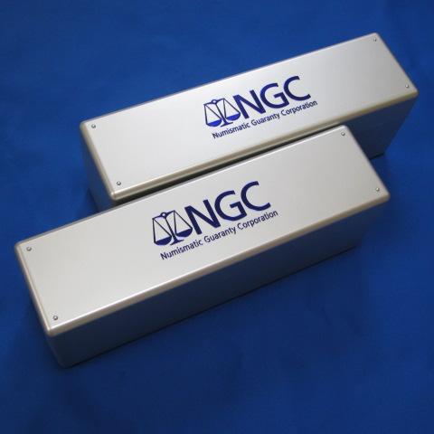 NGC スラブケース 20個まで収納可 2個セット NGC スラブケース ボックス 20個収納 コインホルダー 2個セット 【公式