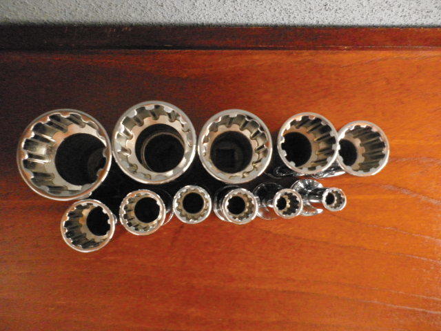 ★KABO★カボ　3/8インチサイズ・ディープソケット・セット（スプライン形状）_2